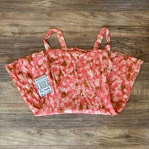 NWT - Free People Peach Celia Mini Dress XS